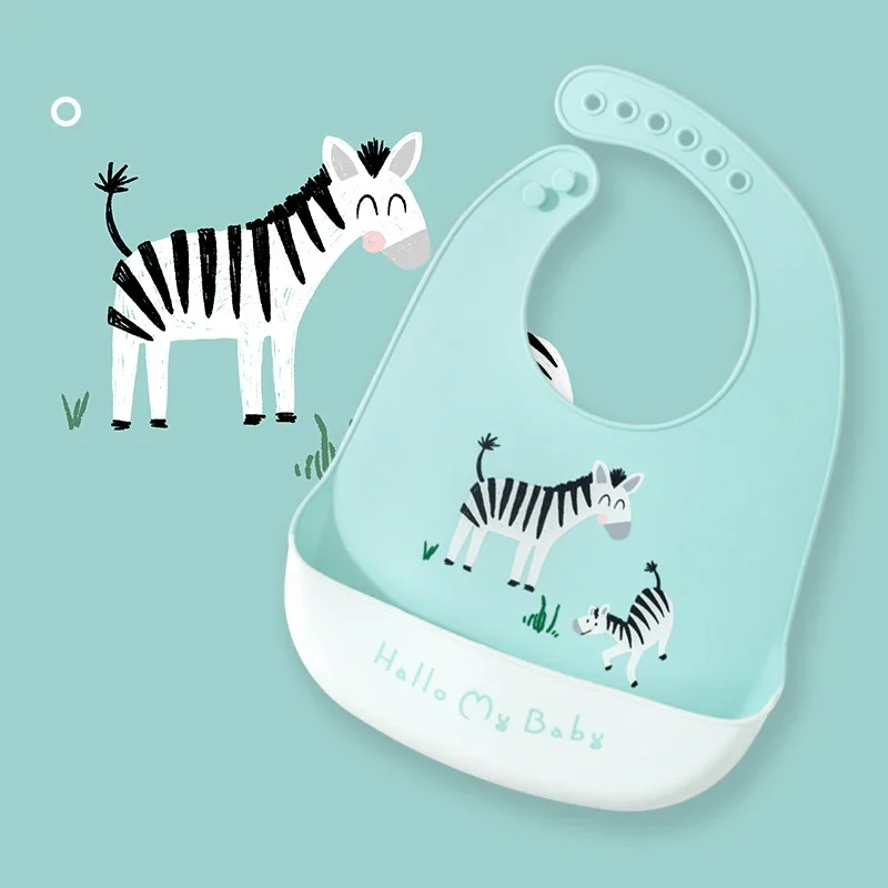 Waterproof Baby Bibs Silicone - Водонепроницаемые детские нагрудники, милые детские принадлежности