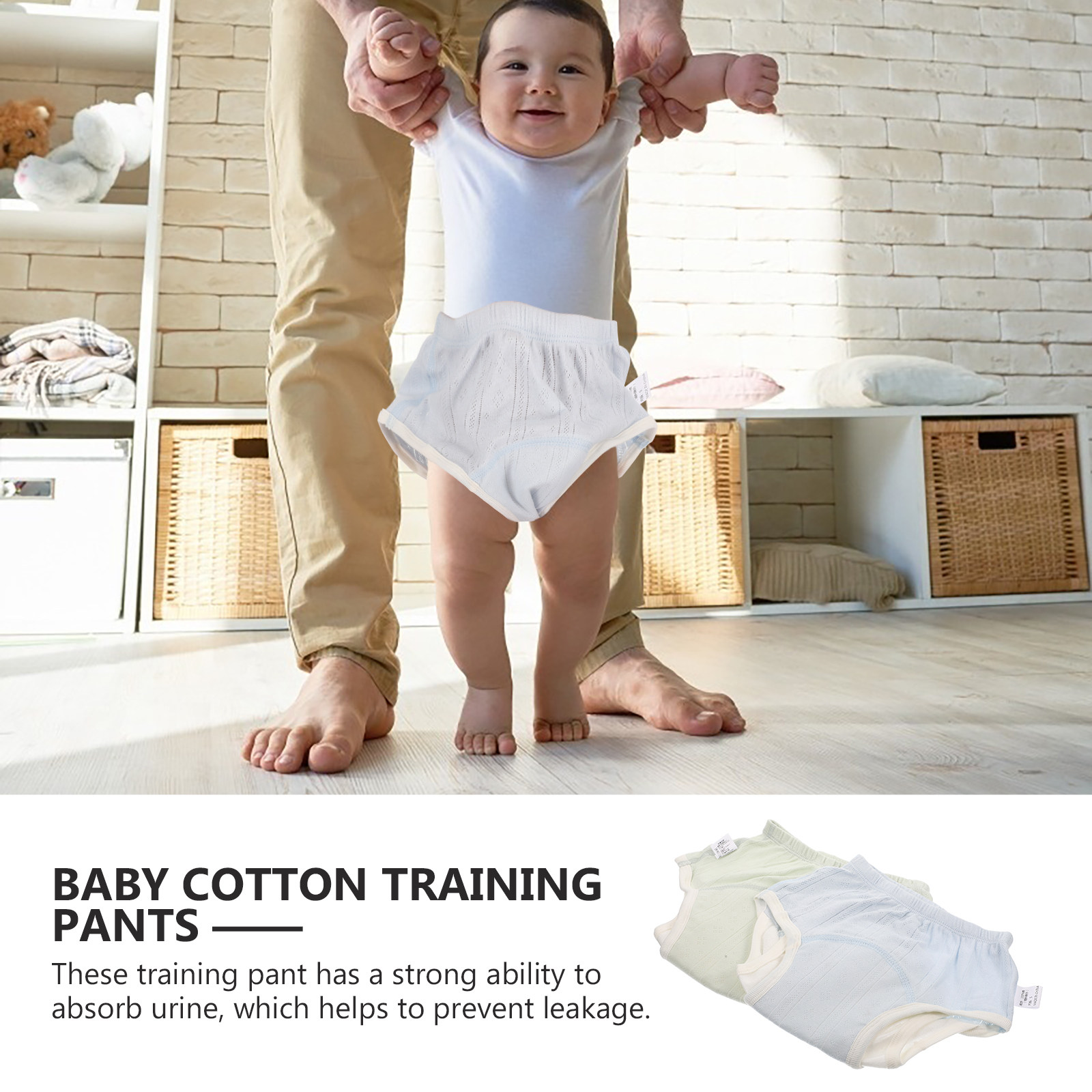 2 шт. высококачественные хлопк – обзор и цена Toddler Training Pants Leak Proof