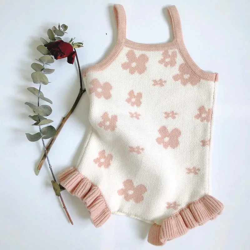 jesienny noworodek dziewczynek – обзор и цена Newborn Baby Girl Romper Floral