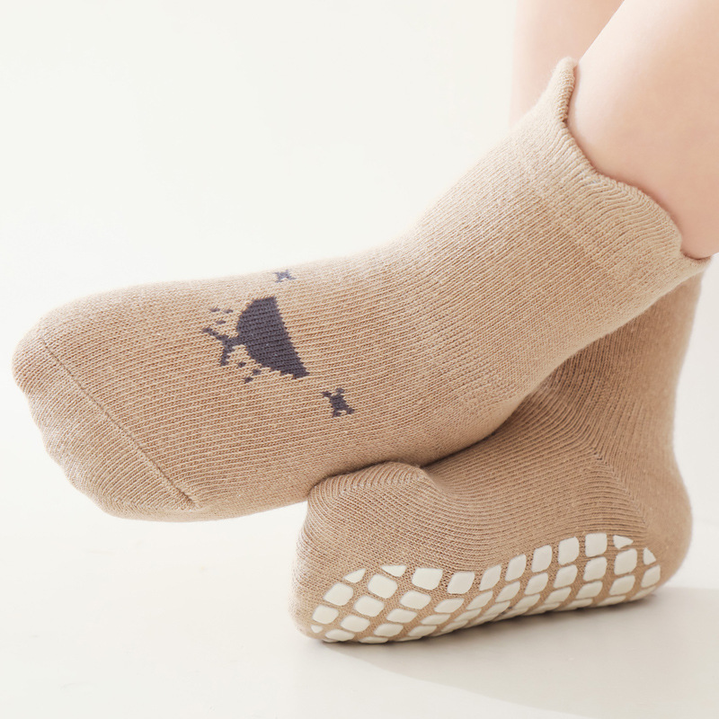 2025 детские носки-тапочки, до – обзор и цена Unisex Baby Socks Non Slip