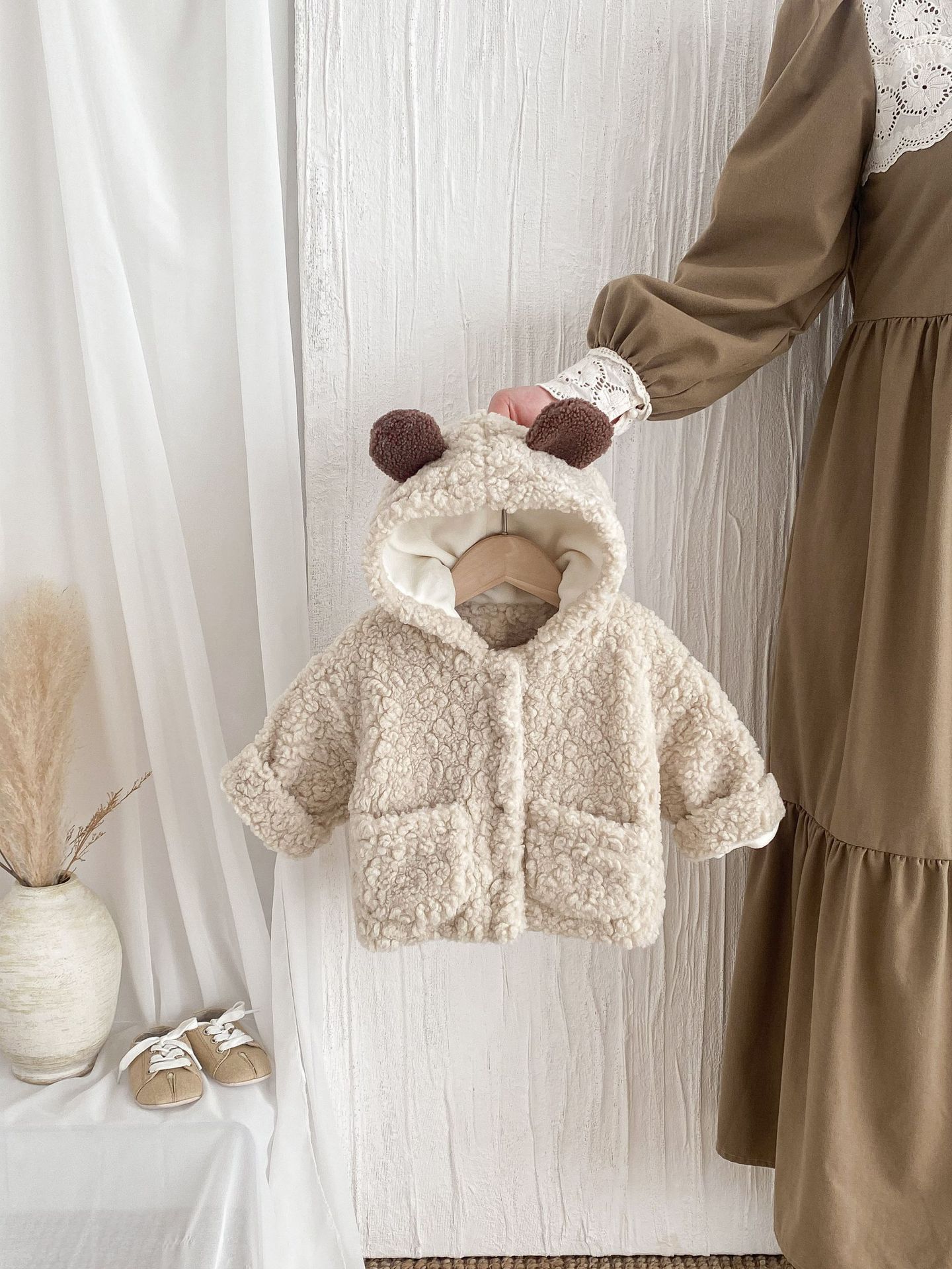 Пальто с капюшоном с милыми ме – обзор и цена Toddler Boy Winter Fleece Jacket